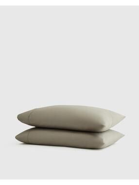 Quince 700TC Giza Cotton Sateen King Pillowcase Set – Dried Sage (2 Cases)
